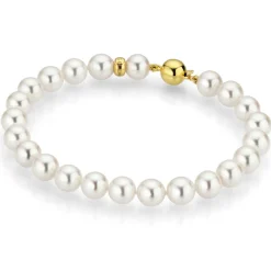 Gellner Armbånd>Armbånd, Akoyaperler AAA+ 7-7,5 mm