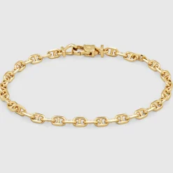 Tom Wood Herre>Armbånd, Cable Gold
