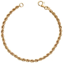 David-Andersen Armbånd>Armbånd, Cordel 3,3mm