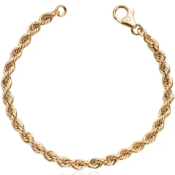 David-Andersen Armbånd>Armbånd, Cordel 4,4mm