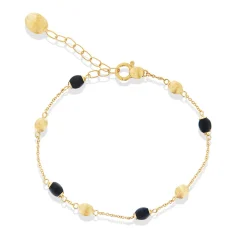Nanis Armbånd>Armbånd, Dancing In The Rain Mystery Black - Sort Onyx