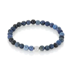 David-Andersen Herre>Armbånd, Dumortieritt (polert) 6 mm