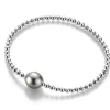 Gellner Armbånd>Armbånd, Flex Tahitiperle 9-11 mm