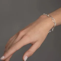Dulong Armbånd>Armbånd, Kharisma Link sølv