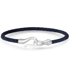 OLE LYNGGAARD COPENHAGEN Herre>Armbånd, Life Herre Midnight sølv