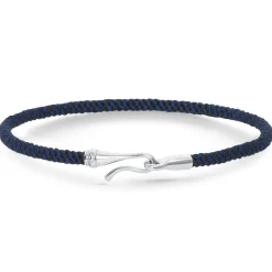 OLE LYNGGAARD COPENHAGEN Herre|Armbånd>Armbånd, Life Midnight sølv