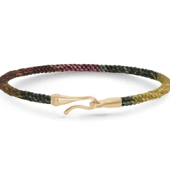 OLE LYNGGAARD COPENHAGEN Herre|Armbånd>Armbånd, Life Plum gult gull