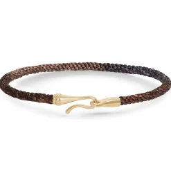 OLE LYNGGAARD COPENHAGEN Herre|Armbånd>Armbånd, Life Velvet gult gull