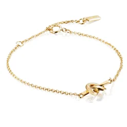 Efva Attling Armbånd>Armbånd, Love Knot gull