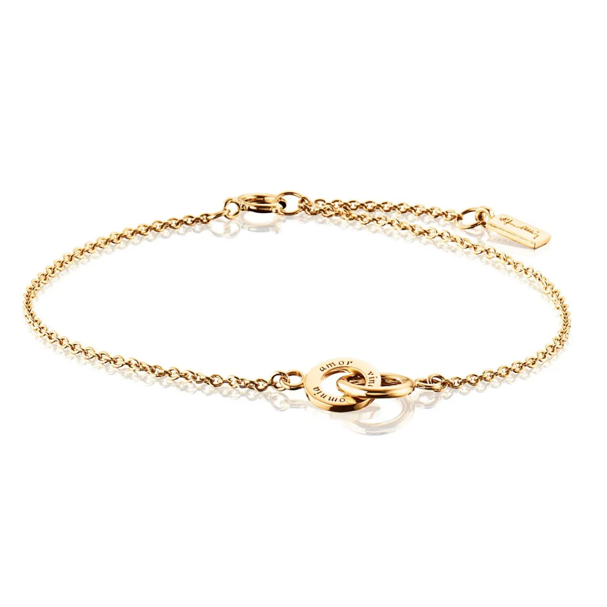 Efva Attling Armbånd>Armbånd, Mini Twosome gull