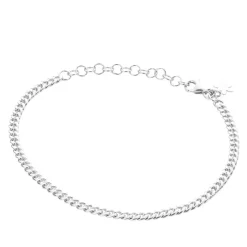 Susanne Friis Bjørner Armbånd>Armbånd, Panser 3mm sølv
