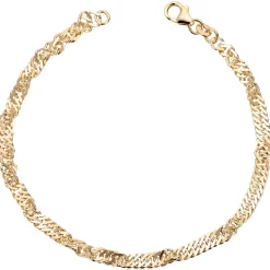 David-Andersen Armbånd>Armbånd, Singapore 3,4 mm