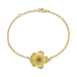 Flora Emaljesmykker|Armbånd>Armbånd, Smørblomst