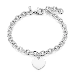 David-Andersen Armbånd>Armbånd, True Love vedheng hjerte