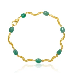 Dulong Armbånd>Armbånd, Vega Emerald gull