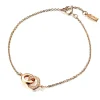 Efva Attling Armbånd>Armbånd, You & Me gult gull