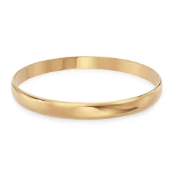 David-Andersen Armbånd>Armring, Buet massiv 7 mm