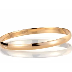 David-Andersen Armbånd>Armring, Buet massiv 6 mm
