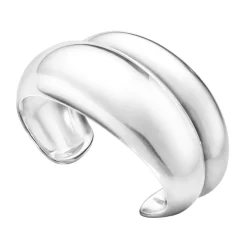 Georg Jensen Armbånd>Armring, Curve medium sølv