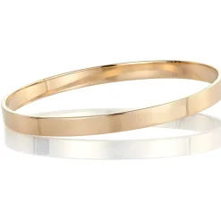 David-Andersen Armbånd>Armring, Flat massiv 6 mm