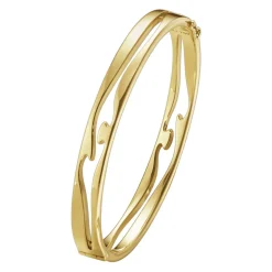 Georg Jensen Armbånd>Armring, Fusion åpen gult gull