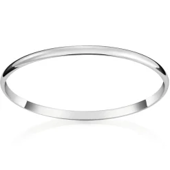 David-Andersen Armbånd>Armring, Hvelvet/buet 4 mm sølv
