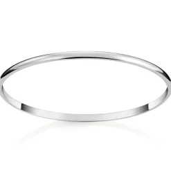 David-Andersen Armbånd>Armring, Hvelvet/buet 3 mm sølv