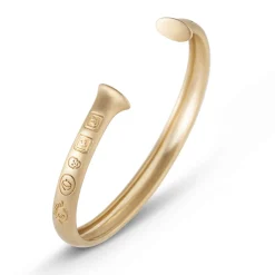 OLE LYNGGAARD COPENHAGEN Herre|Armbånd>Armring, Julius Stamps gult gull