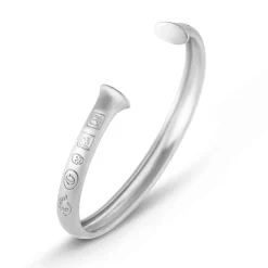 OLE LYNGGAARD COPENHAGEN Herre|Armbånd>Armring, Julius Stamps sølv
