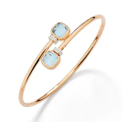 Pomellato Armbånd>Armring, Nudo mini Sky blå topas