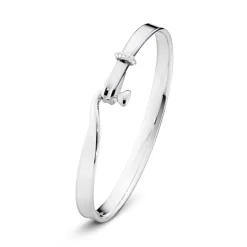 Georg Jensen Armbånd>Armring, Torun med diamanter sølv