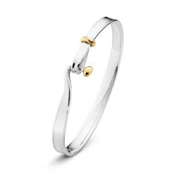 Georg Jensen Armbånd>Armring, Torun sølv med gull