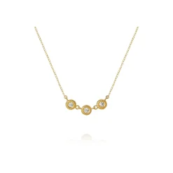 Dulong Halssmykker>Kjede, Glory Trio 0,33 ct