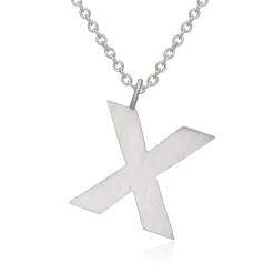 Dulong Halssmykker>Kjede, Letter X