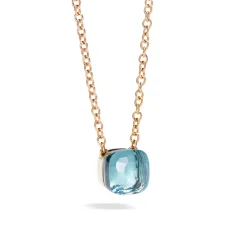 Pomellato Halssmykker>Kjede, Nudo Pendant Sky blue topas