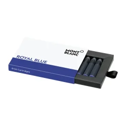 Montblanc Refill>Refill, 8 Ink Cartridges Royal Blue