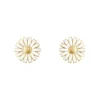 Georg Jensen Emaljesmykker|Ørepynt>Ørepynt, Daisy 11 mm forgylt sølv 2025