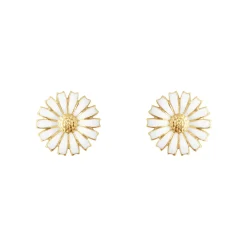 Georg Jensen Emaljesmykker|Ørepynt>Ørepynt, Daisy 11 mm forgylt sølv 2025