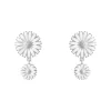 Georg Jensen Emaljesmykker|Ørepynt>Ørepynt, Daisy dobbel hvit