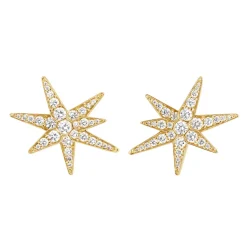 OLE LYNGGAARD COPENHAGEN Ørepynt>Ørepynt, Funky Stars 0,36 ct medium