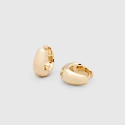 Tom Wood Ørepynt>Øreringer, Ice Hoop Small Gold