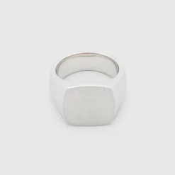 Tom Wood Herre>Ring, Cushion Satin (M)