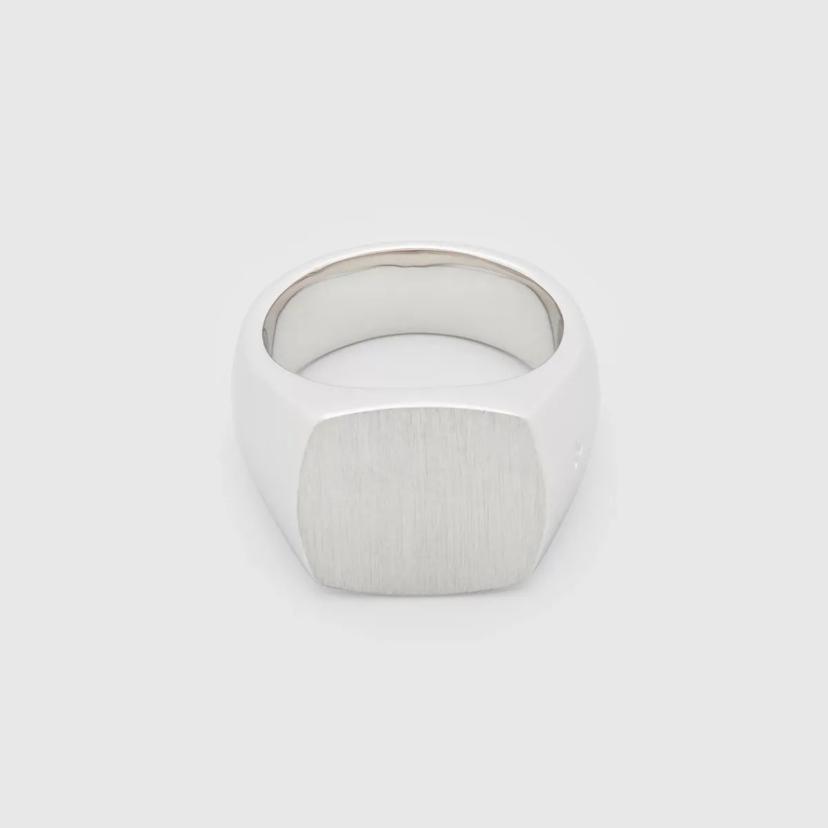 Tom Wood Herre>Ring, Cushion Satin (M)