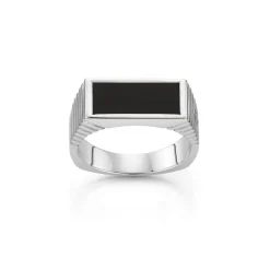 David-Andersen Herre>Ring, Deco Onyx