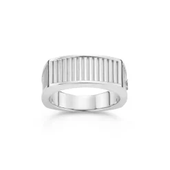 David-Andersen Herre>Ring, Deco rillet