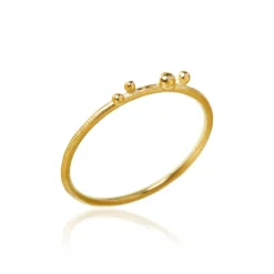 Dulong Ringer>Ring, Delphis gull - 4 Kuler