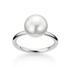 Gellner Ringer>Ring, Ferskvannsperle 10,5-11 mm