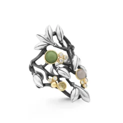 OLE LYNGGAARD COPENHAGEN Ringer>Ring, Forest stor multi