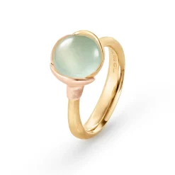 OLE LYNGGAARD COPENHAGEN Ringer>Ring, Lotus Str. 1 Akvamarin