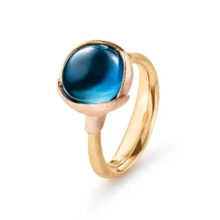 OLE LYNGGAARD COPENHAGEN Ringer>Ring, Lotus Str. 2 London Blue Topas